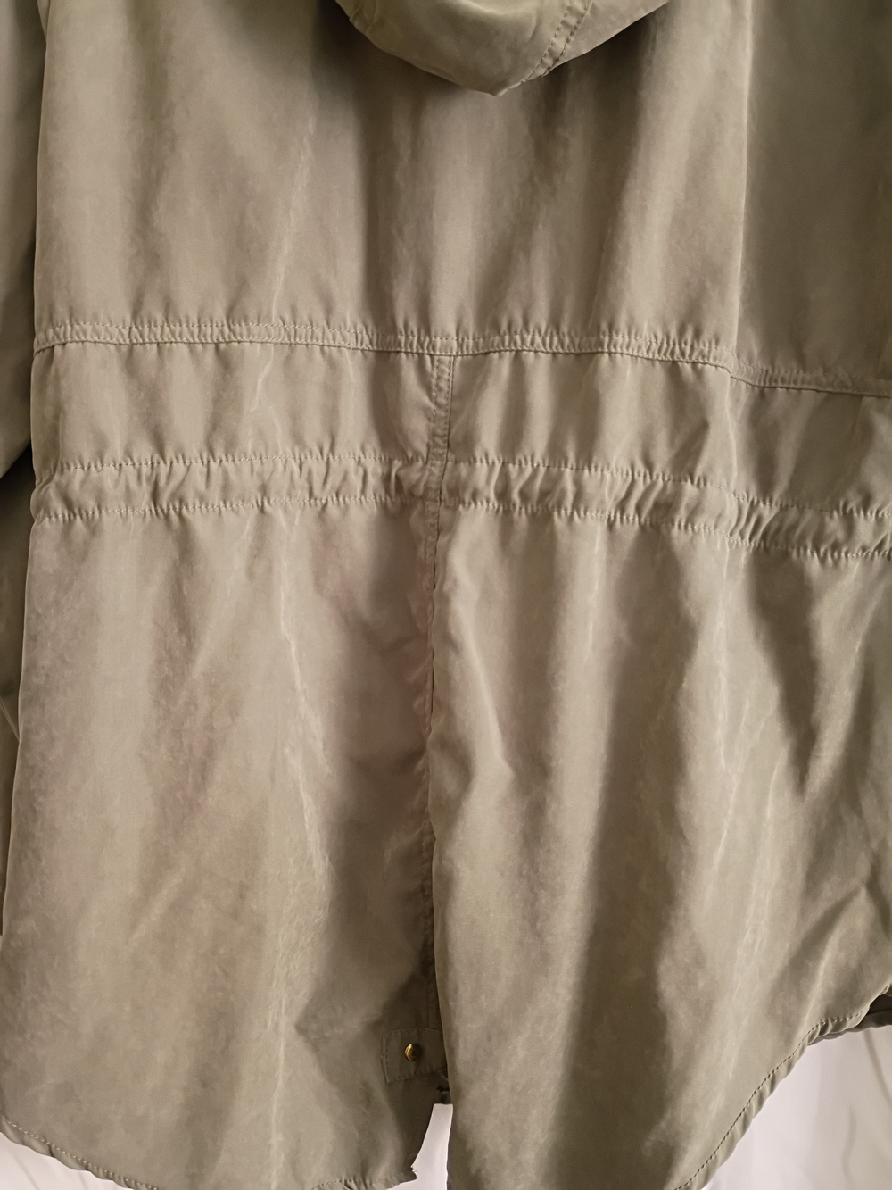 Maurices Olive Green Lightweight Jacket With a Hood. Size XXL - Picture 16 of 16